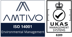 SKD_Amtivo-ISO 14001-Environmental Management-UKAS Management Systems 8289 logo