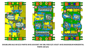 A colorful illustration of an SKD Tandem Die Design