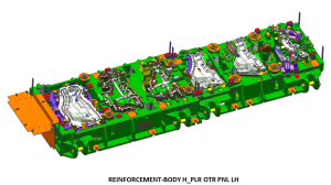 An illustration of an SKD Transfer Die Design